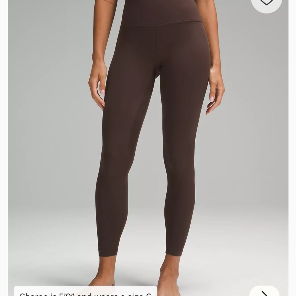 lululemon athletica Chocolate Brown Leggings